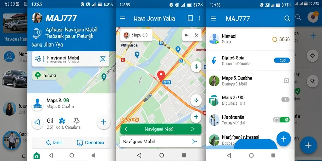 Antarmuka pengguna MAJ777 yang intuitif dan informatif.