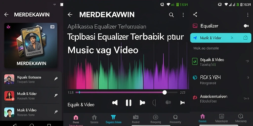 Tampilan antarmuka MERDEKAWIN yang modern dan fungsional.