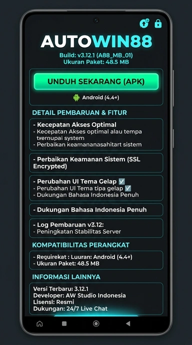 Unduh APK autowin88 untuk Pengguna Android di Indonesia